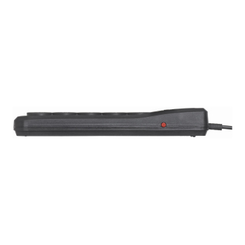 Listwa przeciwprzepięciowa Activejet 5gn/1,5m/cz (10A; 2300W) 1,5m; kolor czarny