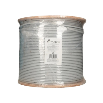 Extralink Kabel sieciowy skrętka CAT6A FTP (F/FTP) V2 Wewnętrzny 500M LSZH