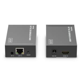Digitus Zestaw extendera HDMI IP, Full HD