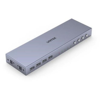 UNITEK PRZEŁĄCZNIK KVM 4K HDMI 2.0 4IN 1OUT + USB