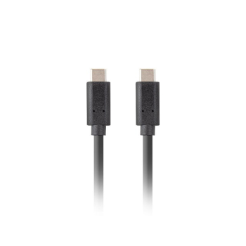 LANBERG KABEL USB-C M/M 3.2 GEN2 1M 10GB/S PD100W CA-CMCM-32CU-0010-BK