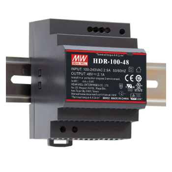 HDR ZASILACZ NA SZYNĘ DIN  92W 3.83A 85-264V AC - 120-370V DC / 24V DC 4M
