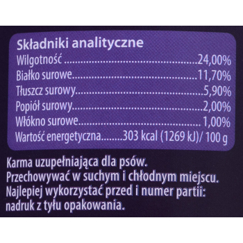 MACED Sport Up! Trenerki z olejem z łososia - przysmak dla psa - 300 g
