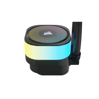 Corsair iCUE LINK TITAN RX RGB Procesor Chłodnica cieczy all-in-one 12 cm Czarny 1 szt.