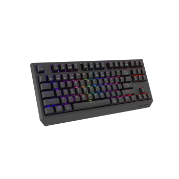 GENESIS Thor 230 TKL klawiatura Gaming USB + RF Wireless + Bluetooth QWERTY Szary