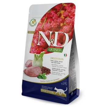 FARMINA N&D Quinoa Digestion - sucha karma dla kota - 1,5kg