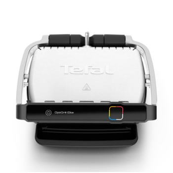 Grill elektryczny Tefal Optigrill Elite GC750D30 (Tradycyjny z płytą; 2000W; kolor srebrny)