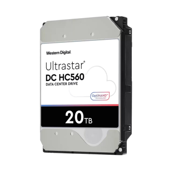 Dysk serwerowy HDD Western Digital Ultrastar DC HC560 WUH722020BLE6L4 (20 TB; 3.5