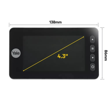 Elektroniczny wizjer drzwiowy Yale 5800 Digital Door Viewer 4,3