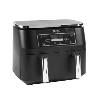 Ninja AF300 Podwójny 7,6 l Autonomiczny 1690 W Frytkownica na gorące powietrze Czarny