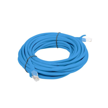 Patchcord UTP Lanberg PCU5-10CC-0500-B (RJ45 - RJ45 ; 5m; UTP; kat. 5e; kolor niebieski)