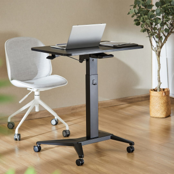MACLEAN MOBILNE BIURKO STOLIK NA LAPTOP CZARNE MC-453B