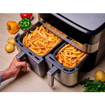 Frytkownica beztłuszczowa TEFAL DualEasy EY905D10