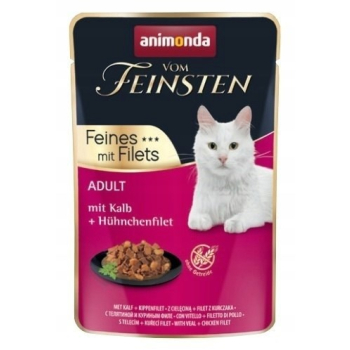 ANIMONDA vom Feinsten Cielęcina - mokra karma dla kota - 85 g