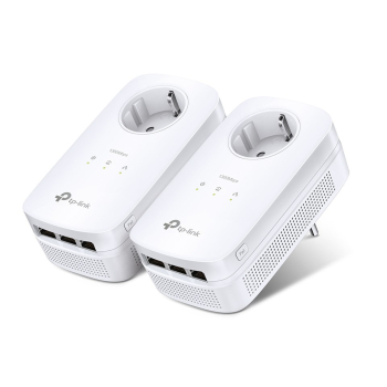 TP-Link TL-PA8030P KIT Karta sieciowa do PowerLine 1200 Mbit/s Przewodowa sieć LAN Biały 2 szt.