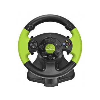 Kierownica Esperanza EG104 (PC, Xbox 360; kolor czarno-zielony)