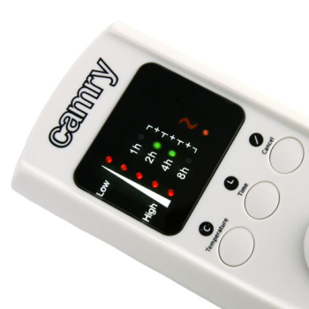 Camry CR 7422 koc elektryczny 85 W Biały Poliester, Wełna syntetyczna