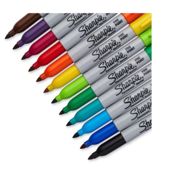 Sharpie Fine marker 18 szt. Końcówka cienka Wielobarwny