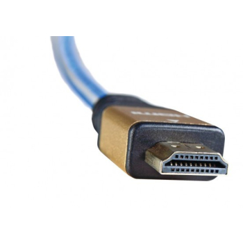 Kabel IBOX HD04 ULTRAHD 4K 1,5M V2.0 ITVFHD04 (HDMI M - HDMI M; 1,5m; kolor niebieski)