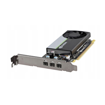 Karta graficzna Nvidia T400 4GB, GDDR6, 3x mini DisplayPort, 30W,PCI Gen3 x16, FH ATX bracket