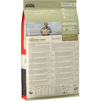 ACANA Singles Yorkshire Pork - sucha karma dla psa - 11,4 kg