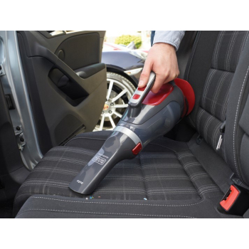 Odkurzacz samochodowy BLACK+DECKER ADV1200-XJ (12W; kolor czerwono-szary)