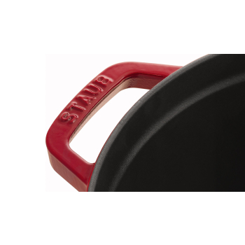 Garnek żeliwny okrągły wysoki STAUB 40501-485-0 - czerwony 4.8 ltr