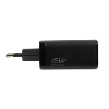 ŁADOWARKA SIECIOWA I-BOX C-65 GAN PD65W KABEL, CZARNA