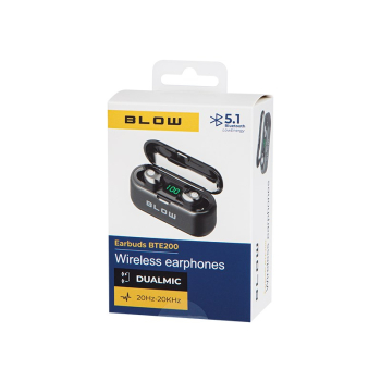 BLOW SŁUCHAWKI EARBUDS BTE200 BLACK