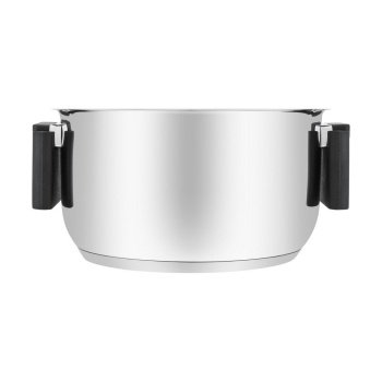 Resto Kitchenware Anser 2,5 l Okrągły Czarny, Stal nierdzewna