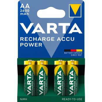 Zestaw akumulatorków AA VARTA Ready2Use 5716101404 (2600mAh ; Ni-MH)