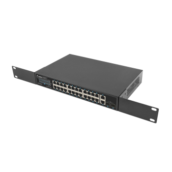 LANBERG SWITCH POE RACK 19