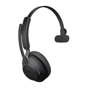 Jabra 26599-899-989 słuchawki/zestaw słuchawkowy Bezprzewodowy Opaska na głowę Biuro/centrum telefoniczne USB Typu-A Bluetooth Czarny