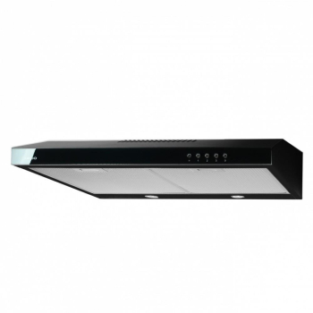 Okap podszafkowy AKPO WK-7 K GLASS 60 CZARNY/CZARNE SZKŁO (600mm; kolor czarny) (WYPRZEDAŻ)