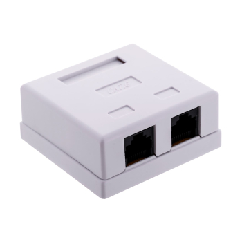 ALANTEC Gniazdo natynkowe UTP kat.6 2xRJ45