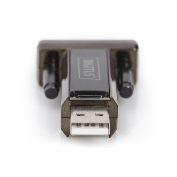 Adapter DIGITUS DA-70156 (USB M - RS-232 M; kolor czarny)
