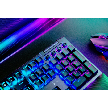 Razer BlackWidow V4 Pro klawiatura Gaming USB QWERTZ Niemiecki Czarny