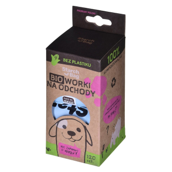 STARCH BAG - bioworki na odchody - 8 x 15 szt.