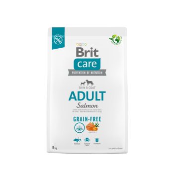 BRIT Care Grain-Free Adult Salmon - sucha karma dla psa - 3 kg