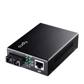 Cudy MC100GMA-05 konwerter sieciowy 1000 Mbit/s 850 nm Multifunkcyjny Czarny