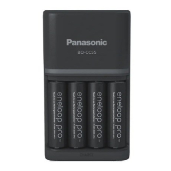 ŁADOWARKA PANASONIC SMARTPLUS + 4x AA ENELOOP PRO 2500 mAh