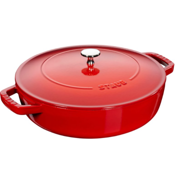 Głęboka patelnia z pokrywką STAUB 28 cm 40511-474-0