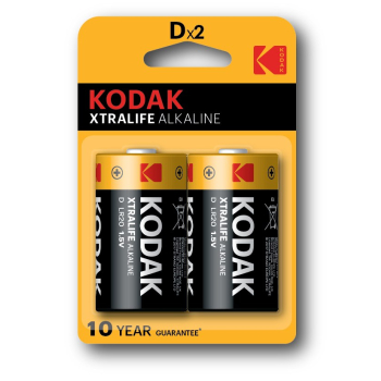 KODAK BATERIE ALKALICZNE XTRALIFE ALK.LR20 "D" BLISTER [KPL=2SZT]
