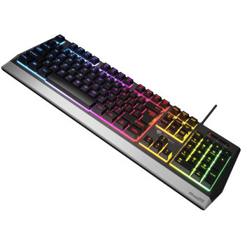 Klawiatura Gaming GENESIS RHOD 300 RGB Czarna USB