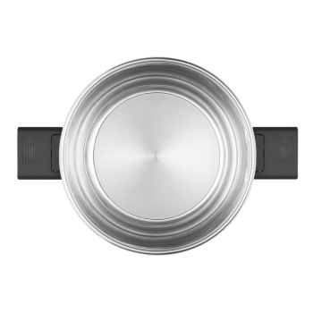 Resto Kitchenware Anser 4,4 l Okrągły Czarny, Stal nierdzewna