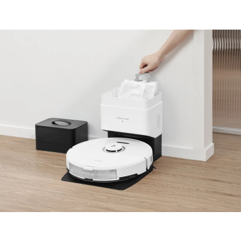 Robot sprzątający ze stacją Roborock S8+ (biały) (WYPRZEDAŻ)