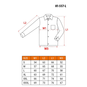 NEO tools 81-557-L ubranie robocze Kurtka