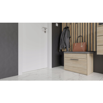 Szafka na buty ze schowkiem PARMA MINI 60x35xH49 sonoma