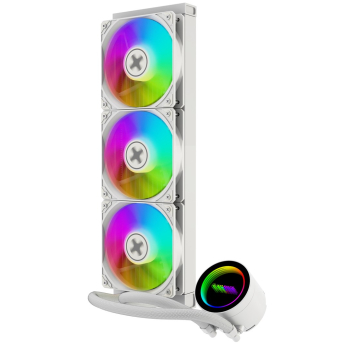 Xilence XC998 system chłodzenia komputerów Procesor Zestaw do chłodzenia płynami 12 cm Biały 1 szt.