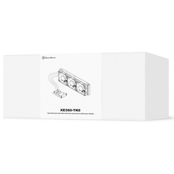Silverstone SST-XE360-TR5 Komplett-Wasserkühlung AMD Sockel sTR5 / SP6 - 360mm, schwarz